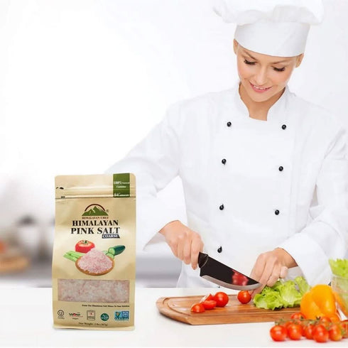Himalayan Chef Pink Himalayan Salt, Coarse Grain - 2 lbs Bag